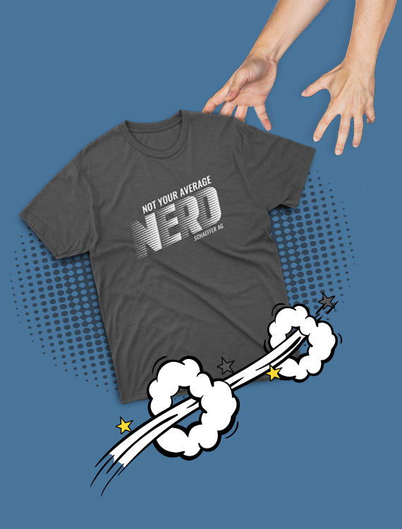 T-shirt with engineer design
