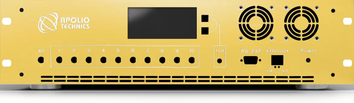 Front panel with material and colour selection