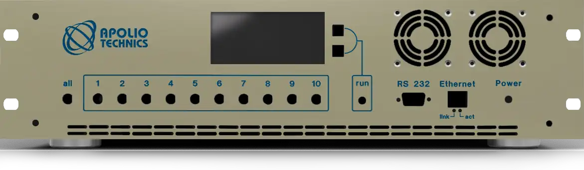 Front panel with material and colour selection