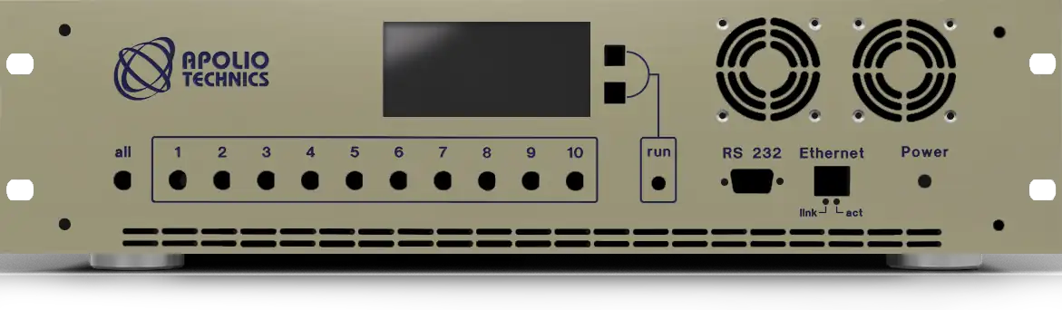 Front panel with material and colour selection