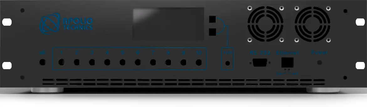 Front panel with material and colour selection