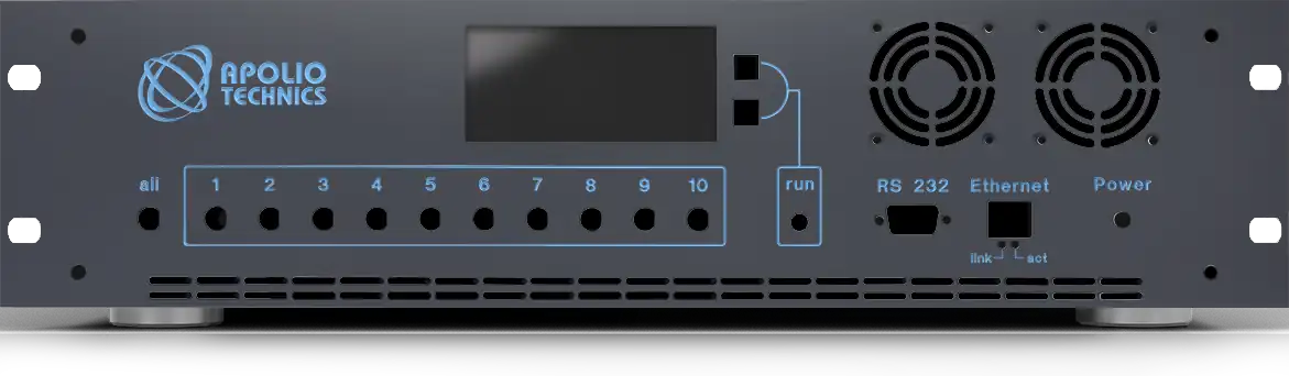 Front panel with material and colour selection