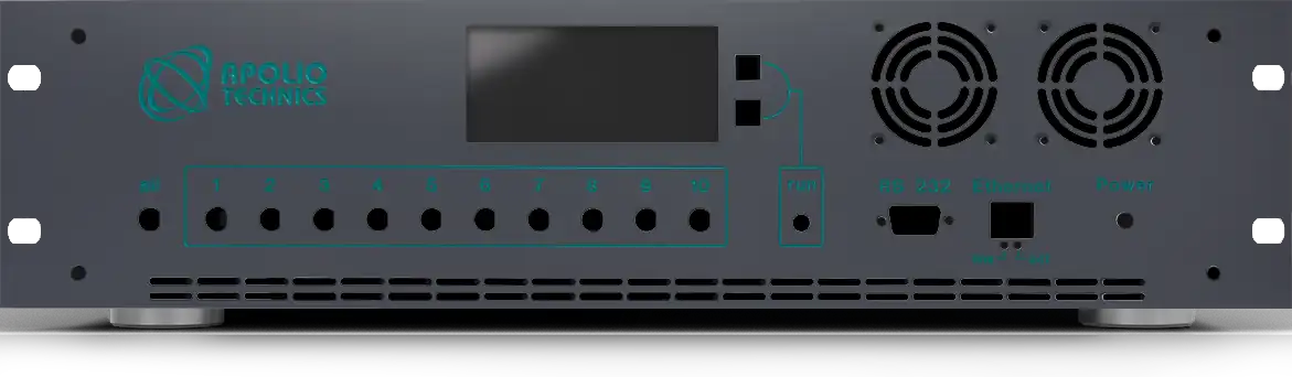 Front panel with material and colour selection