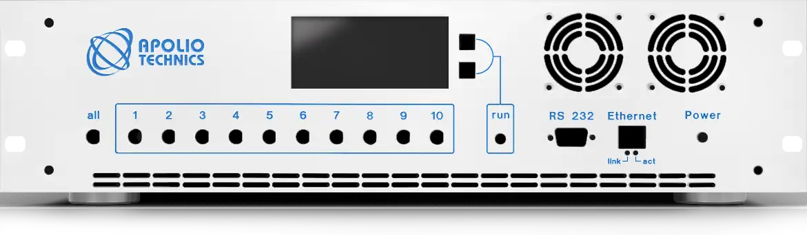Front panel with material and colour selection