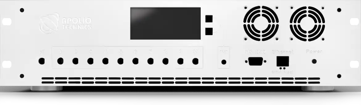 Front panel with material and colour selection