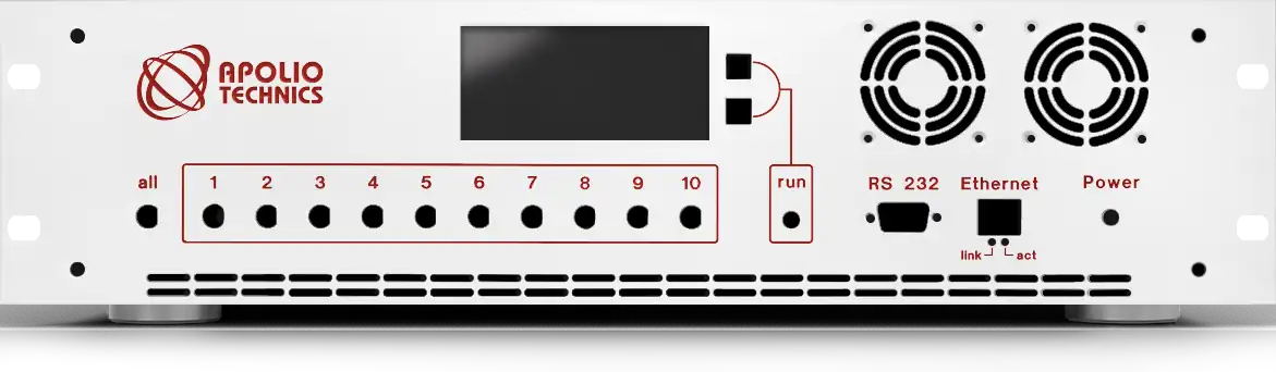 Front panel with material and colour selection