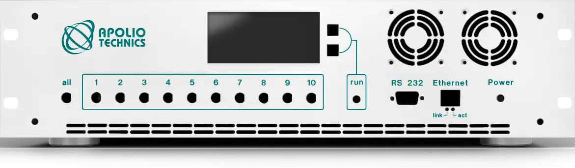 Front panel with material and colour selection
