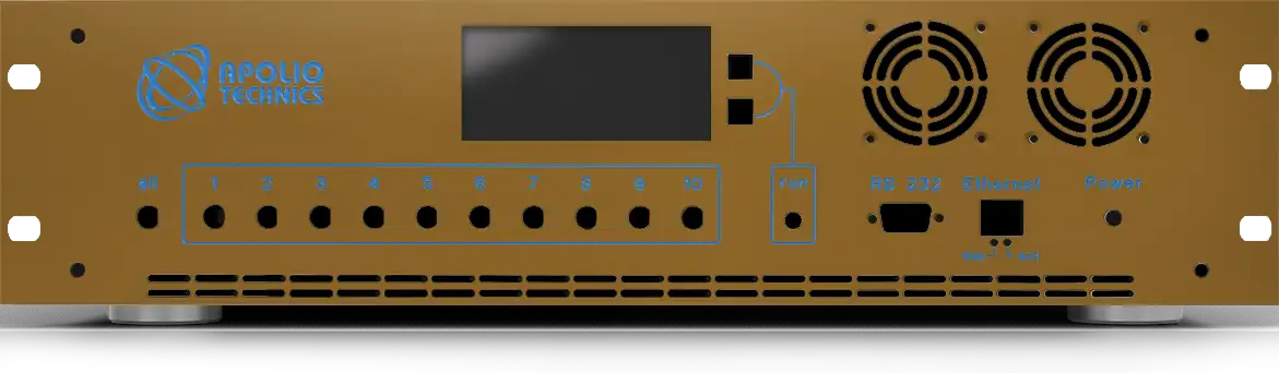 Front panel with material and colour selection