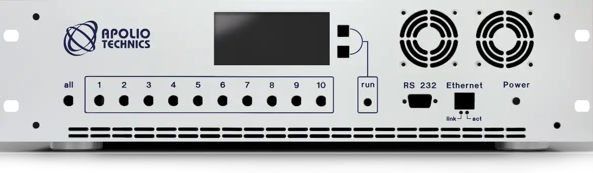 Front panel with material and colour selection