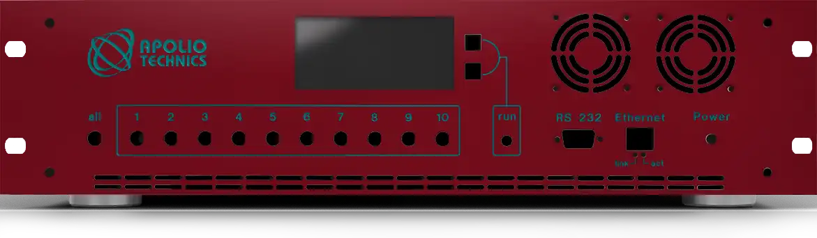 Front panel with material and colour selection