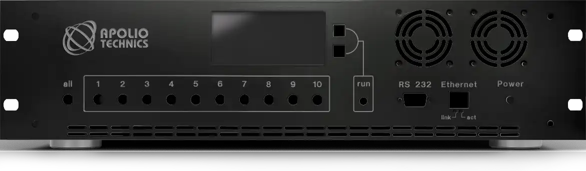 Front panel with material and colour selection