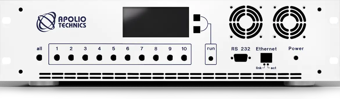 Front panel with material and colour selection