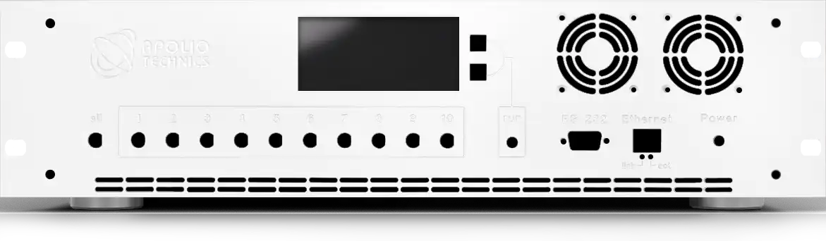 Front panel with material and colour selection